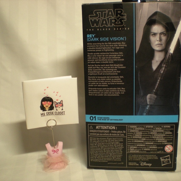 2020 Star Wars The Black Series – Rey (Dark Side Vision) ⚔️🌑✨ - Picture 3 of 5